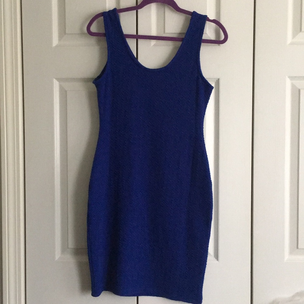 Blue dress